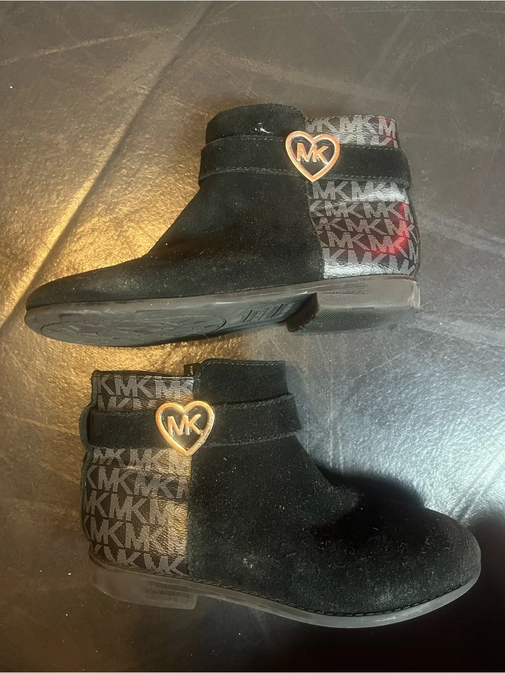 Michael Kors Little Girls Tall Fashion Boots Size 1.5 / 2